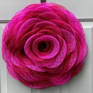 Pink and Red wall art